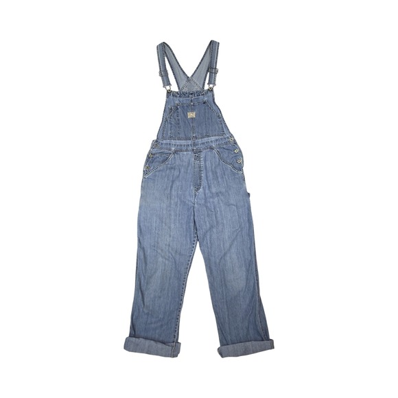 Old Navy Denim - VTG Y2K Old Navy Blue Jeans Denim Overalls Light Wash Baggy Oversize Grunge